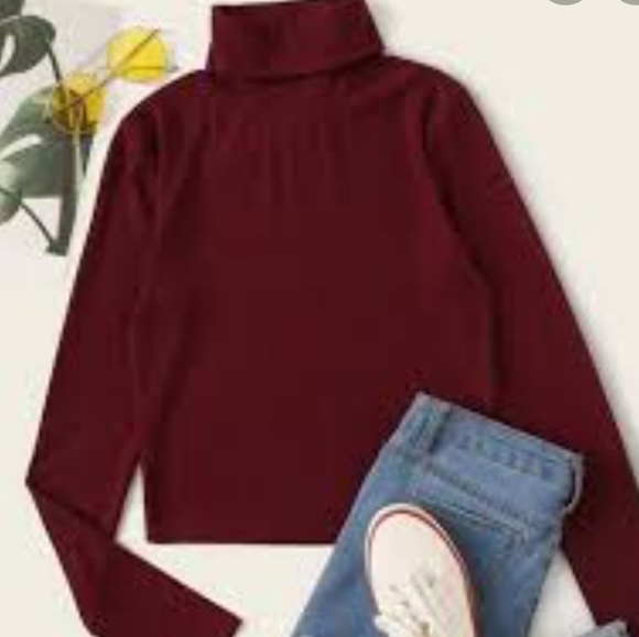 mercer & madison Sweaters - Mercer & Madison Wool Ribbed Turtleneck Sweater